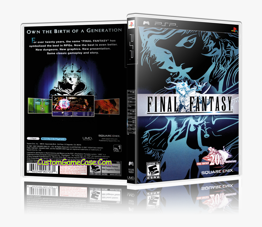 Ps1 Final Fantasy 5 Cover Png - Final Fantasy Psp, Transparent Png, Free Download
