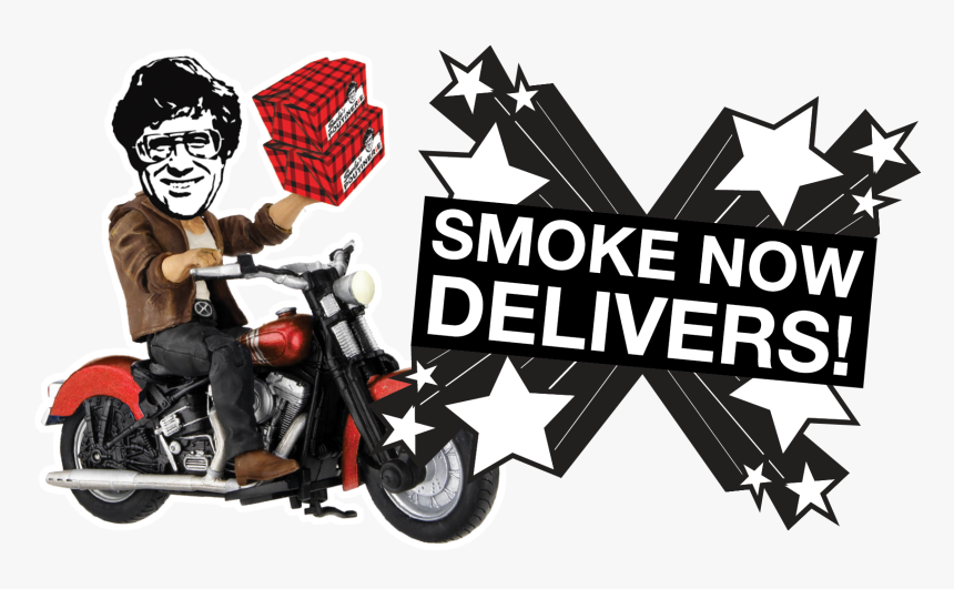 Motorcycle Clipart Delivery - Smoke's Poutinerie, HD Png Download, Free Download