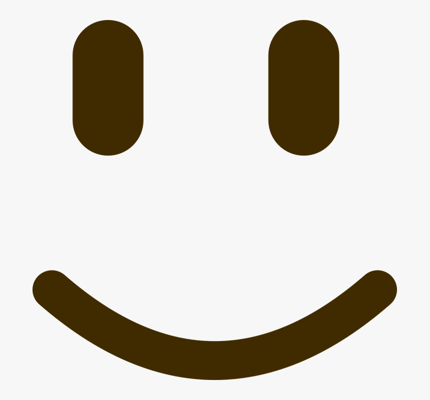 Emoticon Smiley Smilies Free Vector Graphic On - Emot Senyum, HD Png Download, Free Download