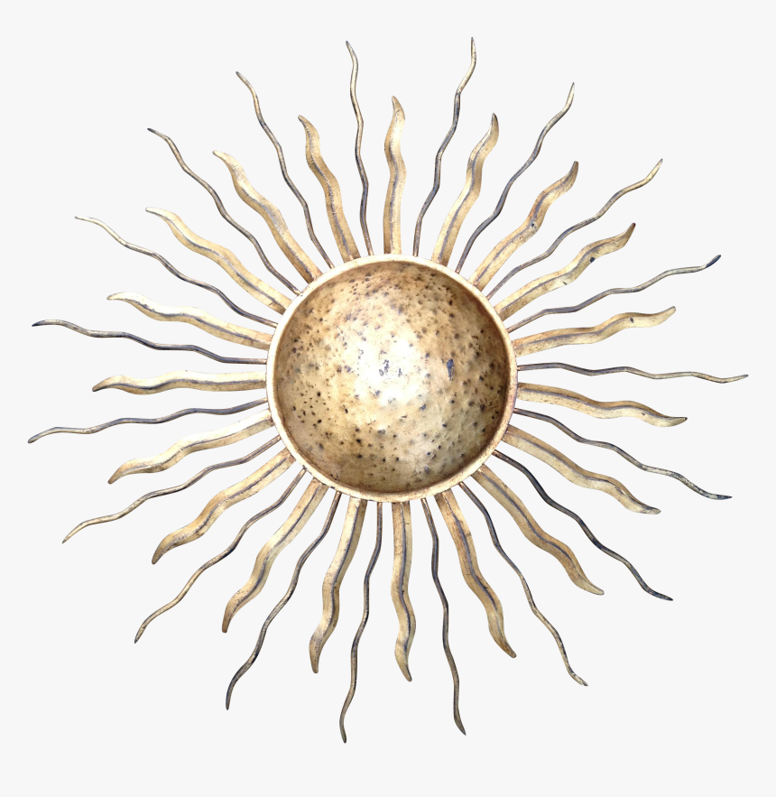 Rustic Gold Sun Shaped Wall Sconces - Global International Logo, HD Png Download, Free Download