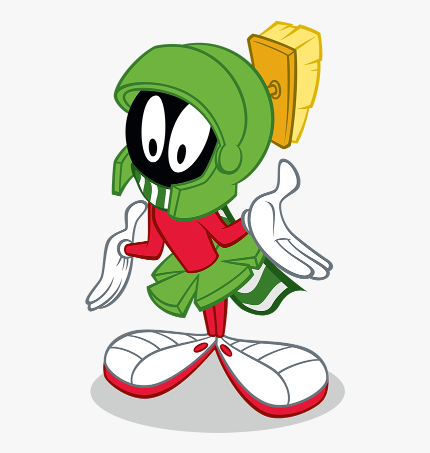 Marvin The Martian - Looney Tunes Marvin The Martian Daffy Duck, HD Png D.....