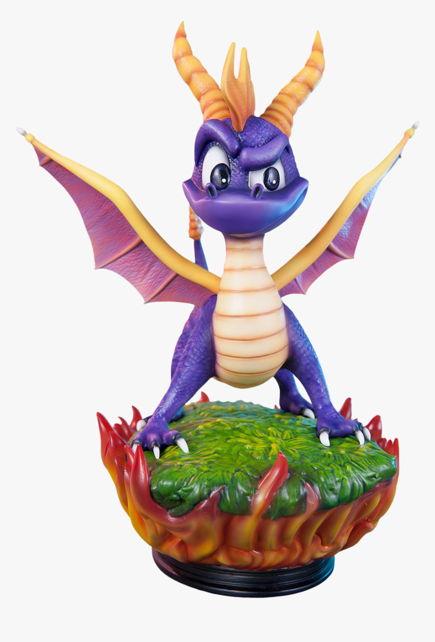Spyro The Dragon - Spyro The Dragon Sculpture, HD Png Download, Free Download