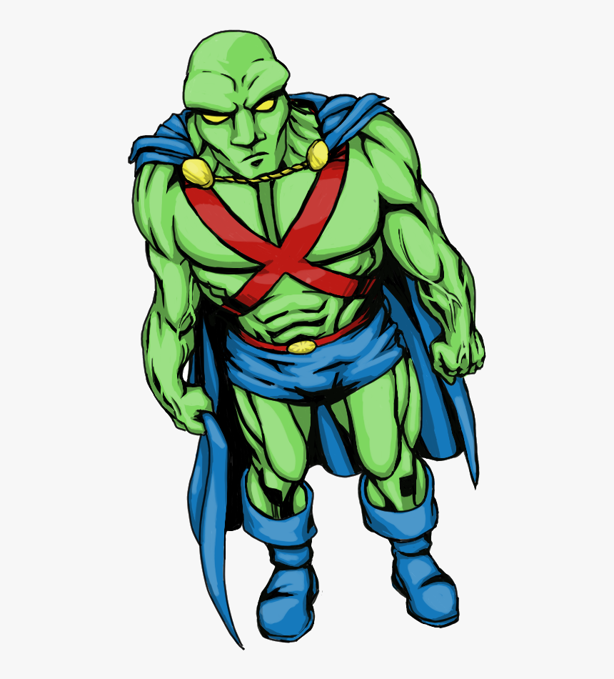 Comics Clipart , Png Download - Martian Manhunter Comic Png, Transparent Png, Free Download