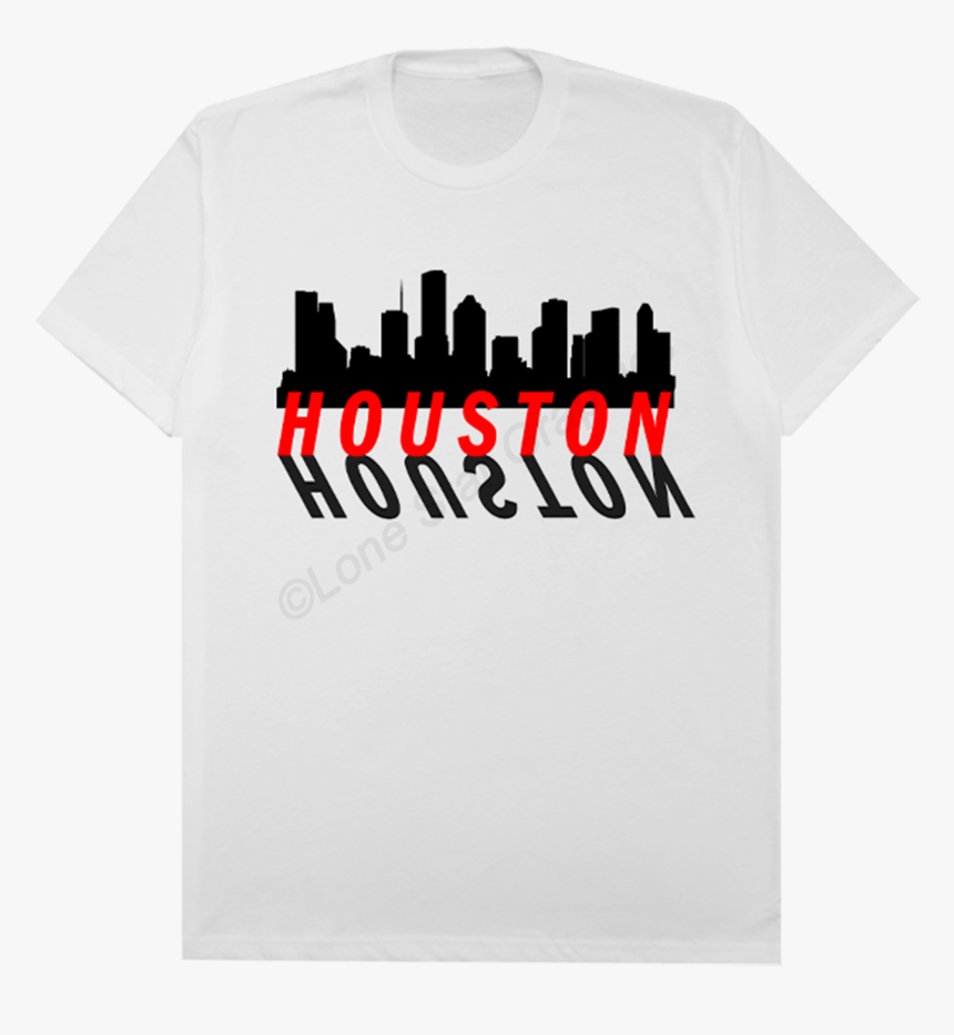 H Town Skyline Shadow T Shirt - Active Shirt, HD Png Download, Free Download