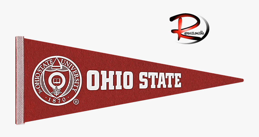 Ohio State Pennant Png, Transparent Png, Free Download