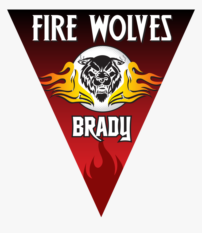Fire Wolves Triangle Individual Team Pennant - Emblem, HD Png Download, Free Download