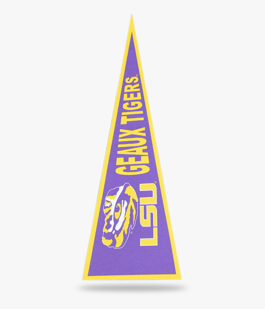 Felt Pennant Flag - Lsu Eye Of The Tiger, HD Png Download, Free Download