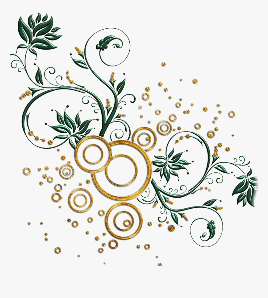 #freetoedit #ivy #dessin #design #border #floral #leafs - Swirl Design Transparent Background, HD Png Download, Free Download