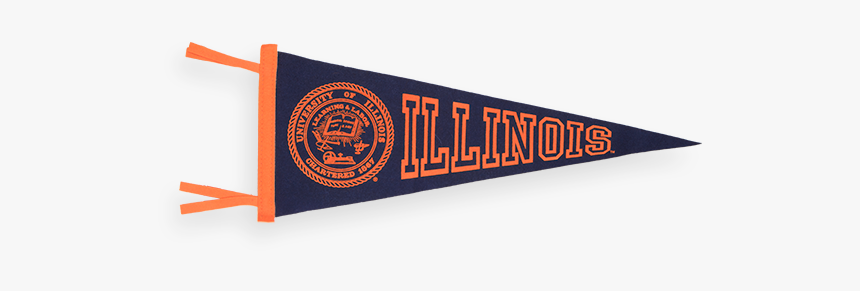 Illinois Pennant - Parallel, HD Png Download, Free Download