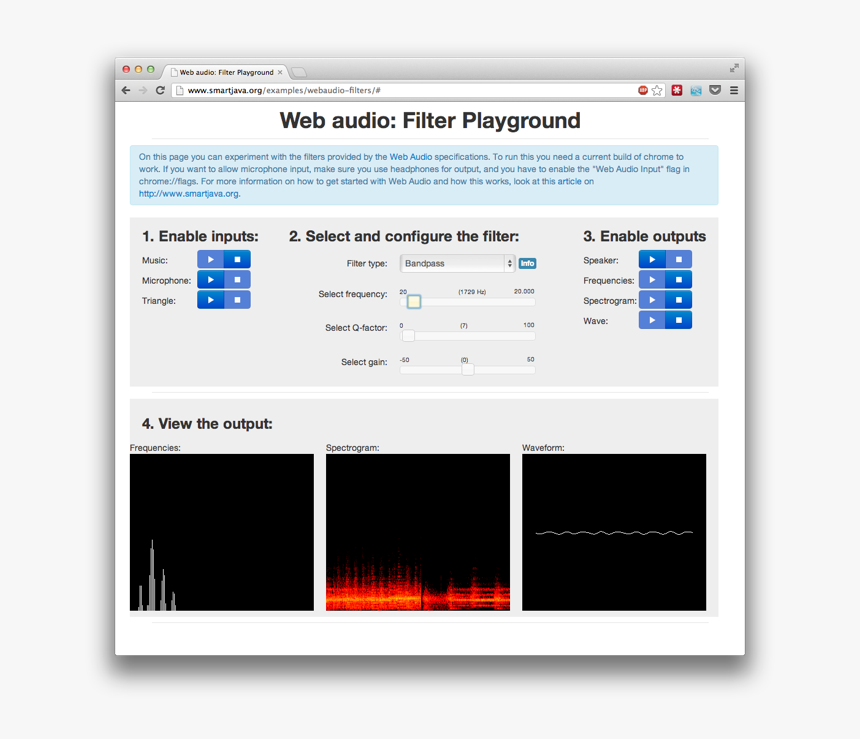 Web Audio Filter Playground - Web Audio Api, HD Png Download, Free Download