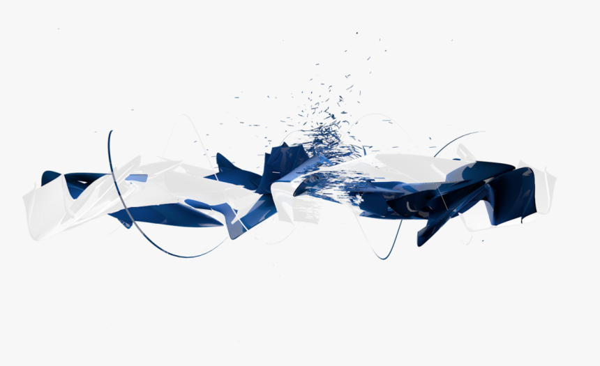 Clip Art Abstract Explosion - Abstract Blue And White Png, Transparent Png, Free Download