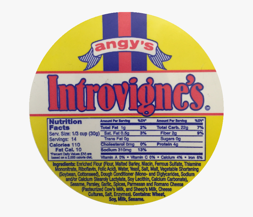 Introvignesbcnutr - Label, HD Png Download, Free Download