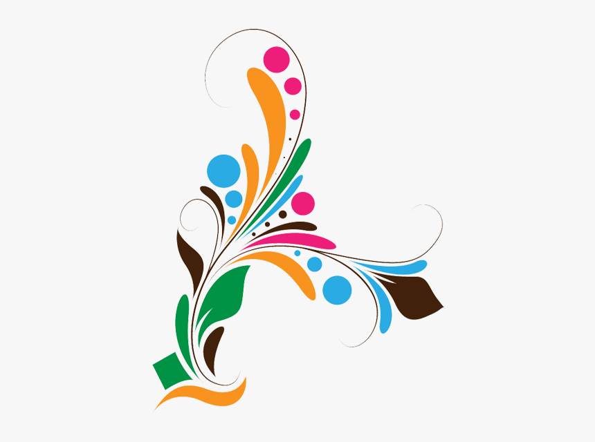 Flower Vector Colourful Design Png, Transparent Png, Free Download