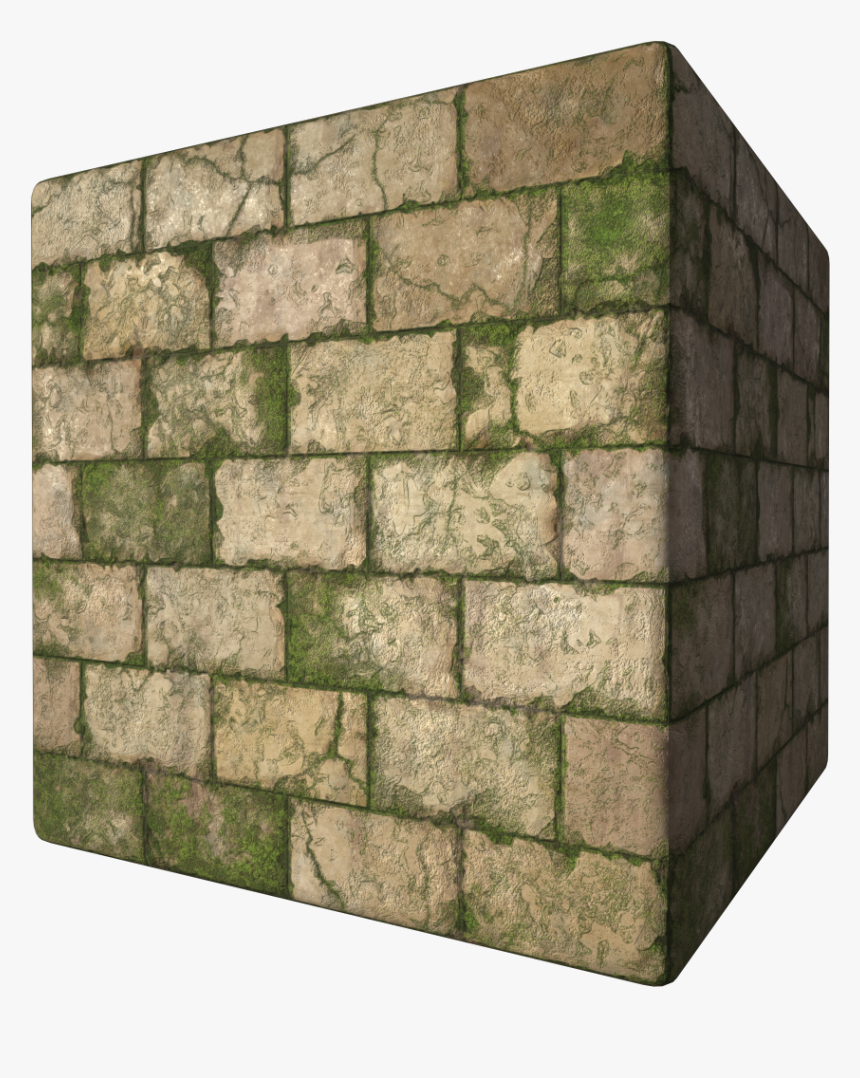 Clip Art Substance Share The Free - Mossy Stone Wall Texture Free, HD Png Download, Free Download