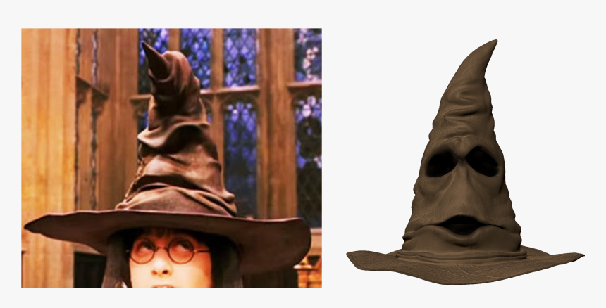 Harry Potter In The Sorting Hat - Harry Potter With Hat, HD Png Download, Free Download