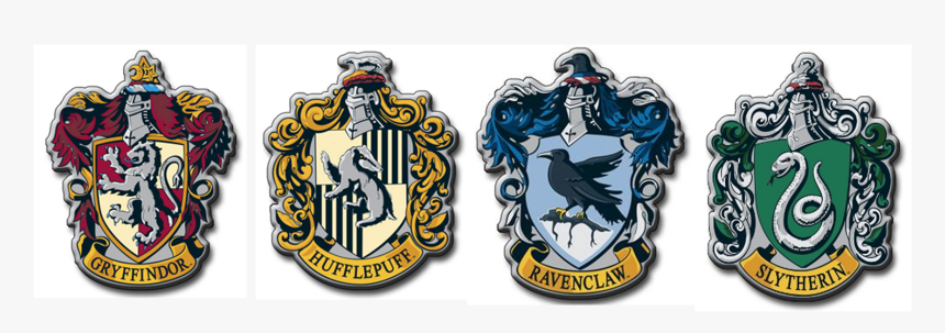 Transparent Sorting Hat Png - Harry Potter Movie House Crests, Png Download, Free Download