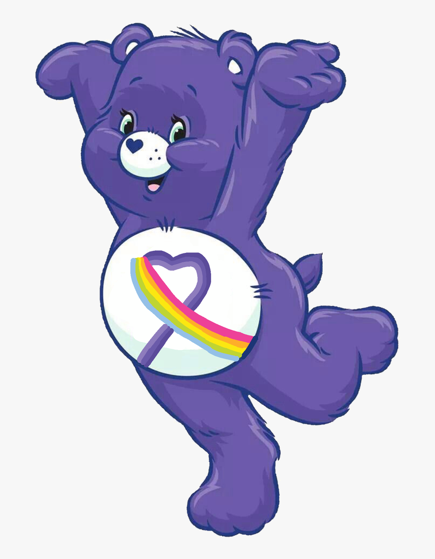 Rainbow Heart Bear - Harmony Bear Care Bears, HD Png Download, Free Download