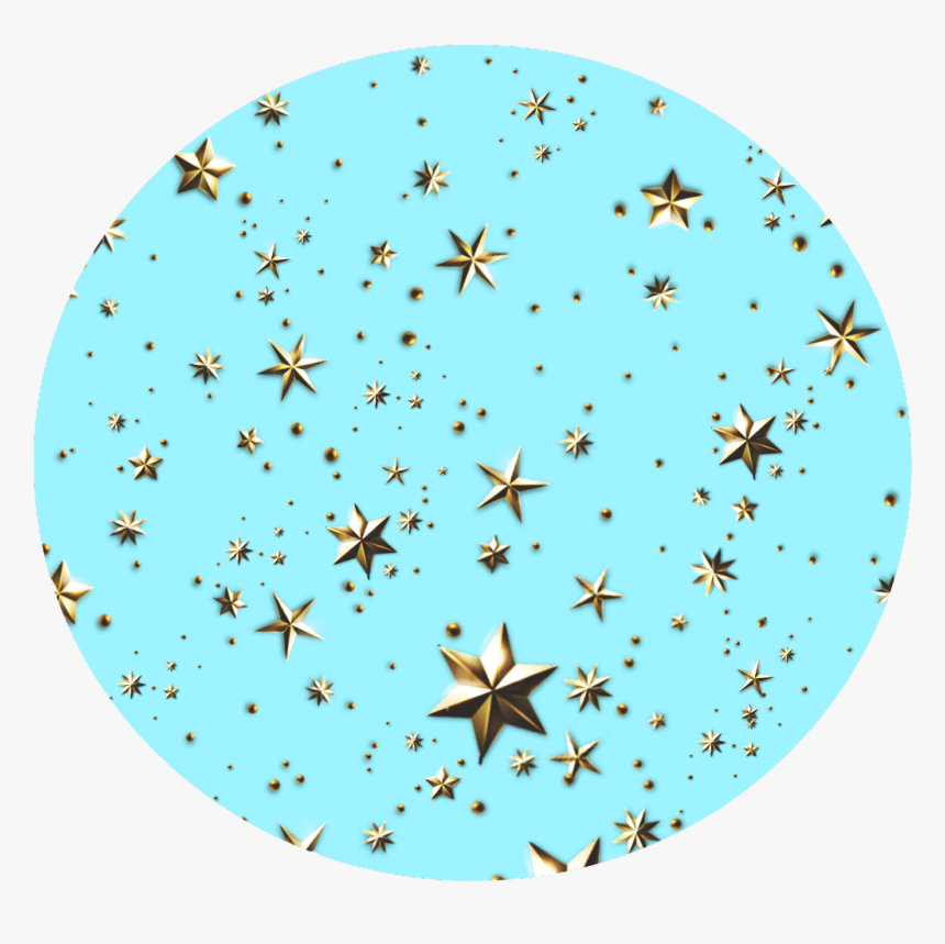 #fondo #fondos #estrellas #circulo - Fondo De Estrellas Circulo, HD Png Download, Free Download