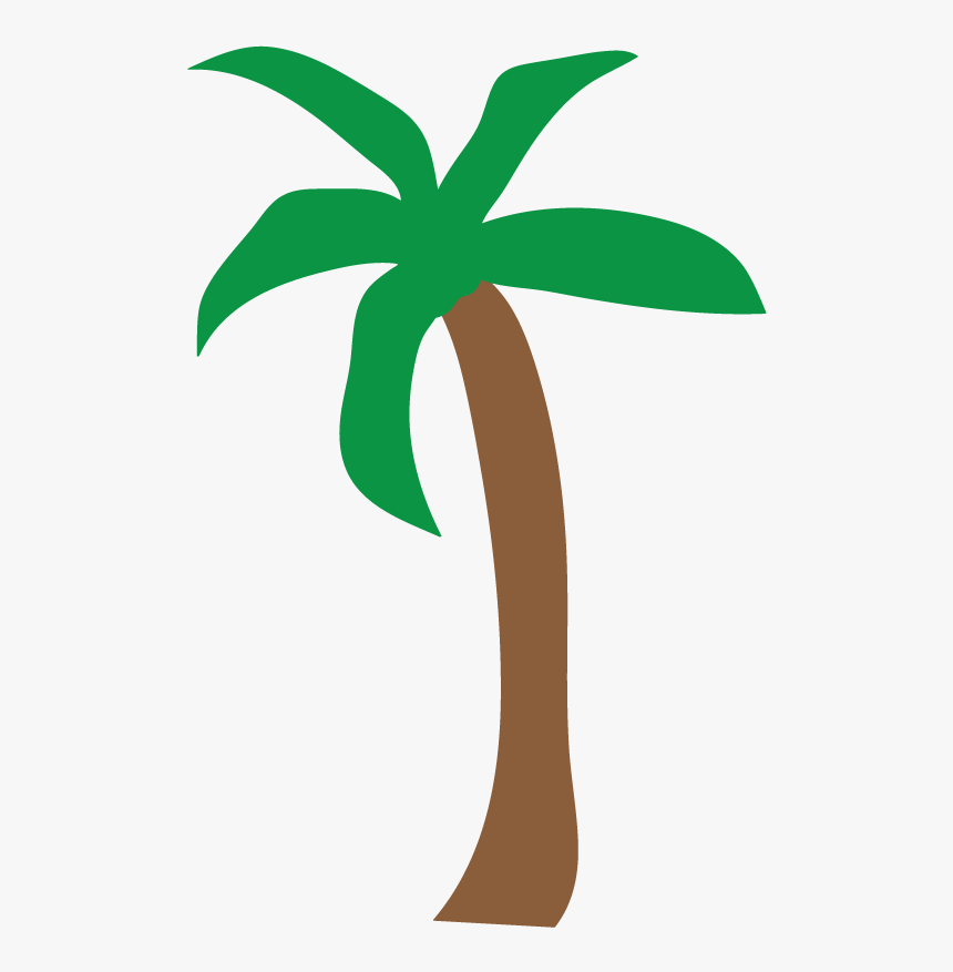 Palm Tree Clip Art Printable Free Clipart Images - Palm Tree Clipart Transparent, HD Png Download, Free Download