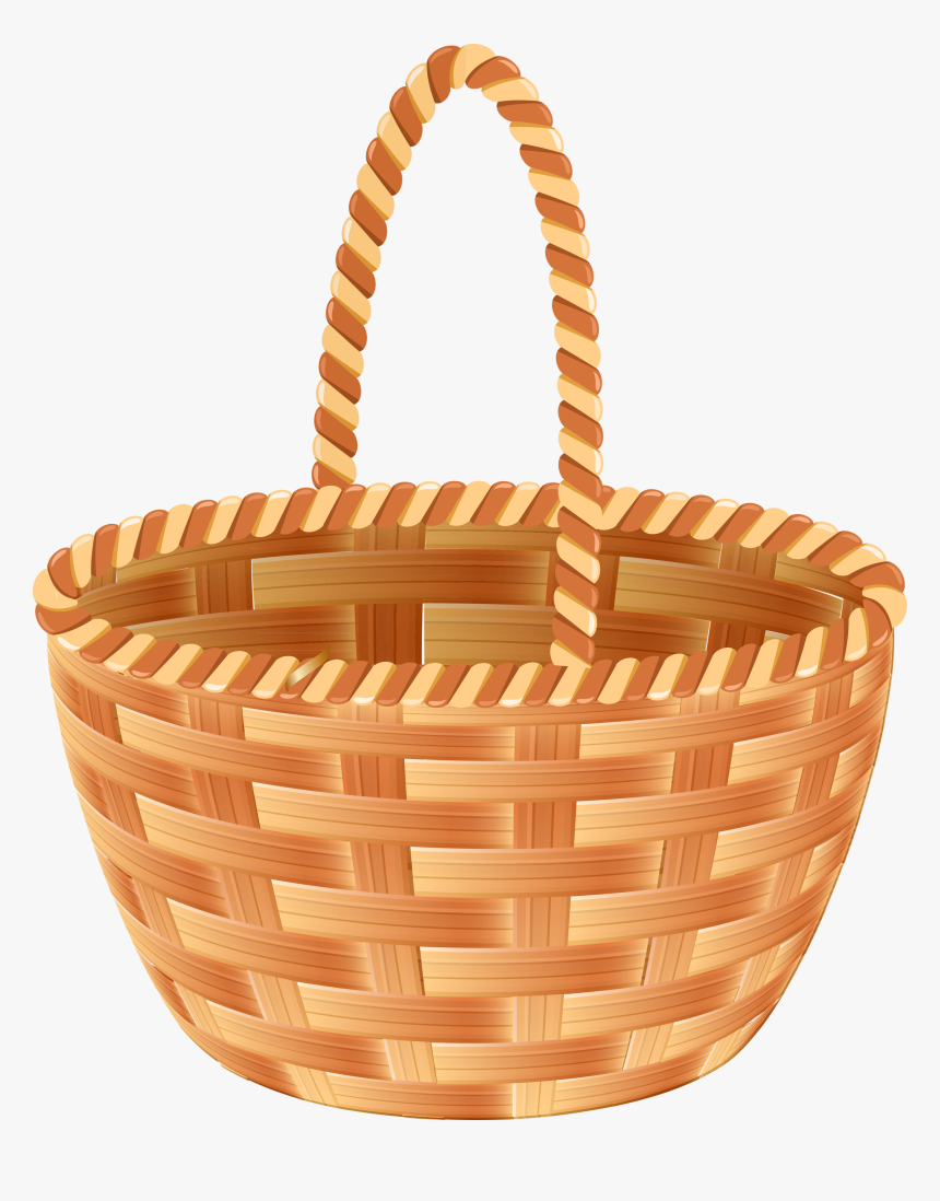 Picnic Baskets Fruit Food - Fruit Empty Basket Png, Transparent Png, Free Download