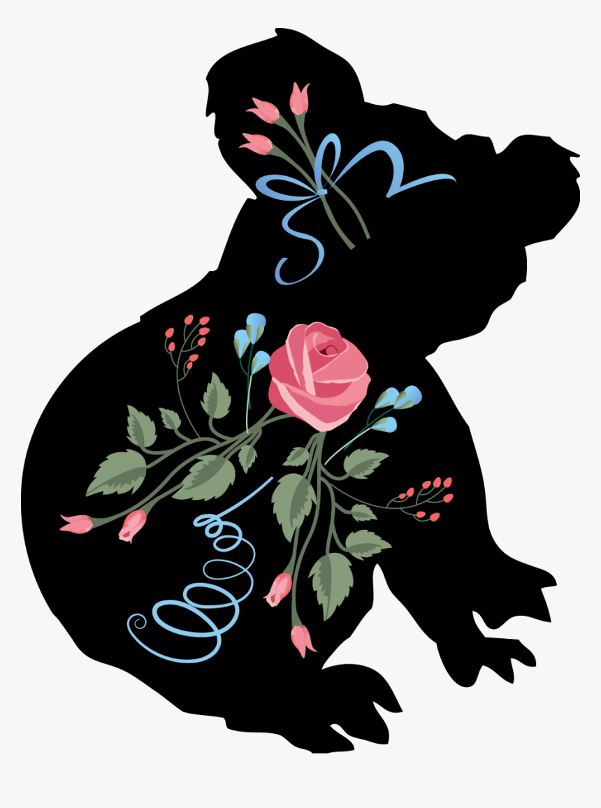 Silhouette Animals Is A Downloadable Machine Embroidery - Sloth Silhouette, HD Png Download, Free Download