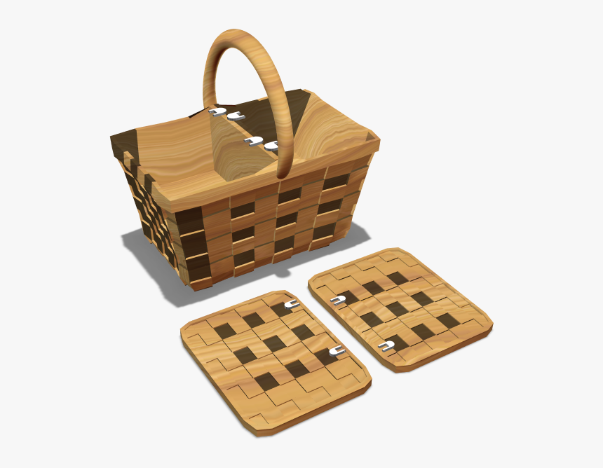 3d Design By Rei - Storage Basket, HD Png Download, Free Download