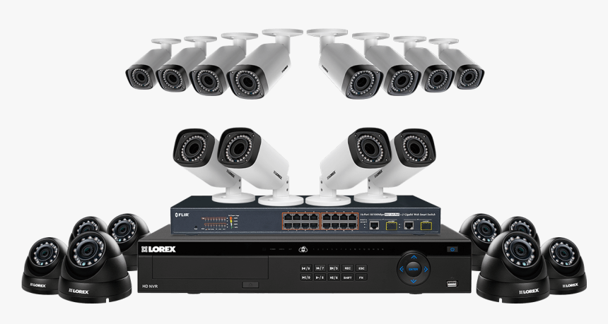 Hikvision Ip Camera - Security System Camera Png, Transparent Png, Free Download