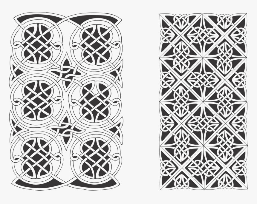 Transparent Gothic Borders Png - Celtic Patterns, Png Download, Free Download