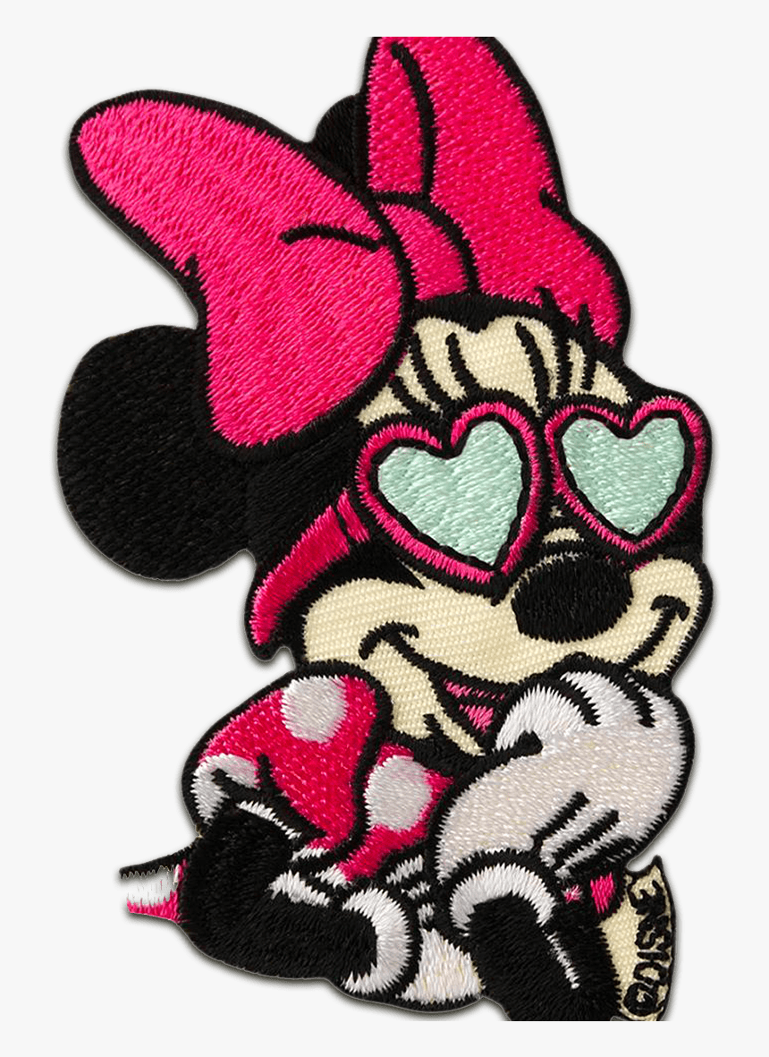 MINNIE MOUSE EMBROIDERED PATCH !