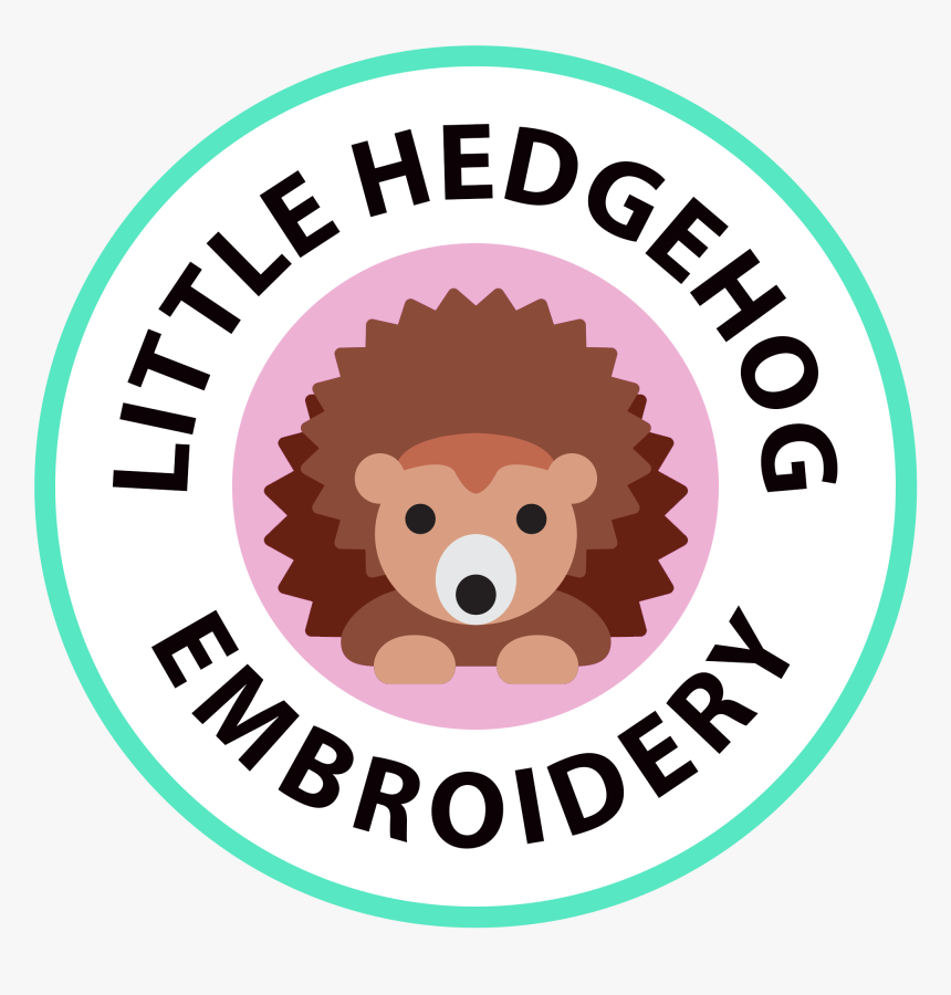 Little Hedgehog Embroidery - Illustration, HD Png Download, Free Download