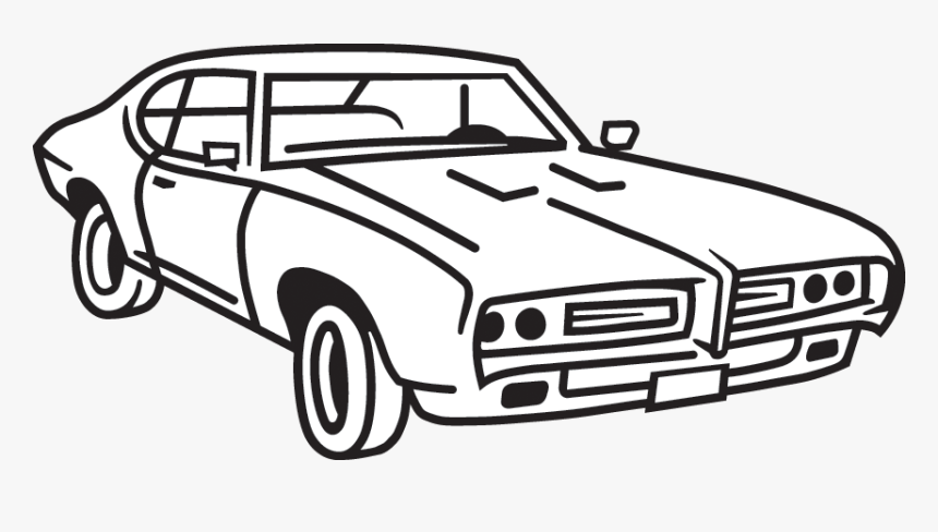 Transparent Gto Clipart - Muscle Car, HD Png Download, Free Download