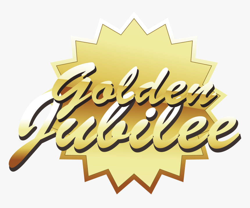 Transparent Gold Flakes Png - Golden Jubilee Logo Transparent, Png Download, Free Download