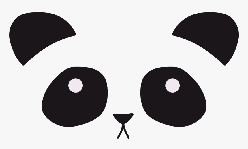 Giant Panda Bear Great Horned Owl Cuteness - Panda Face Png, Transparent Png, Free Download