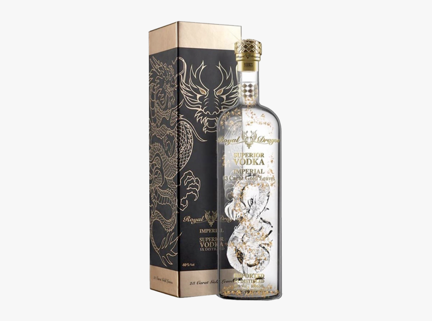 Royal Dragon Imperial Vodka Gift Box - Royal Dragon Imperial Vodka 1l, HD Png Download, Free Download