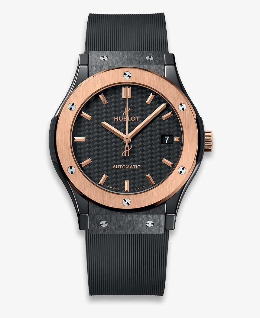 Classic Fusion Ceramic King Gold - Hublot Watch Classic Fusion, HD Png Download, Free Download