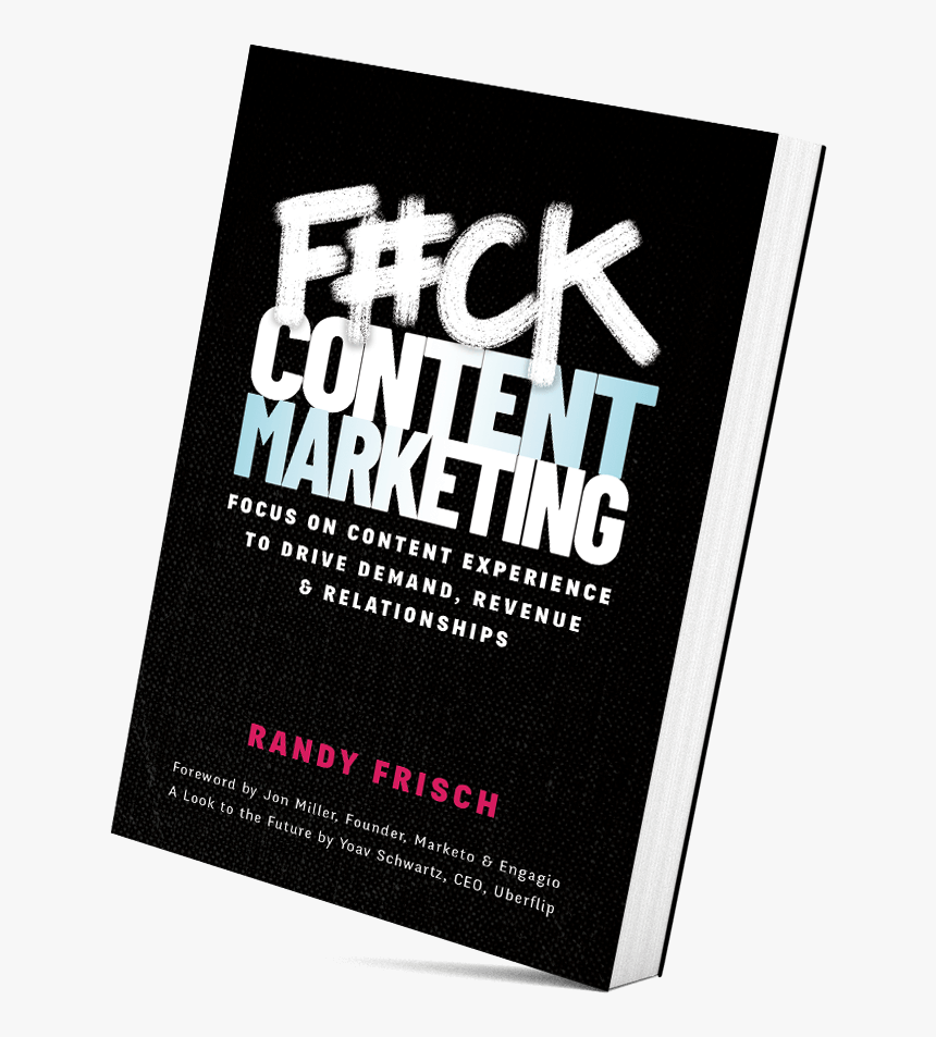 F#ck Content Marketing Book Cover - Graphic Design, HD Png Download, Free Download