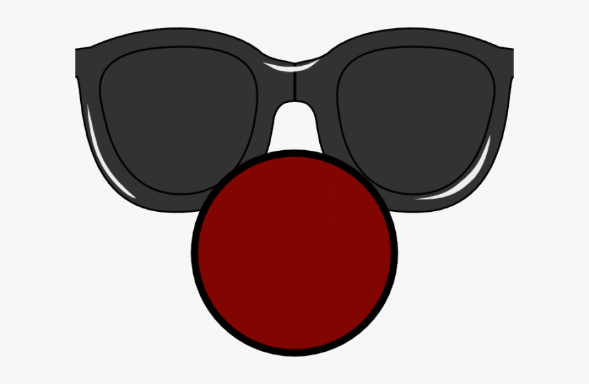 Clown Nose With Glasses, HD Png Download, Free Download