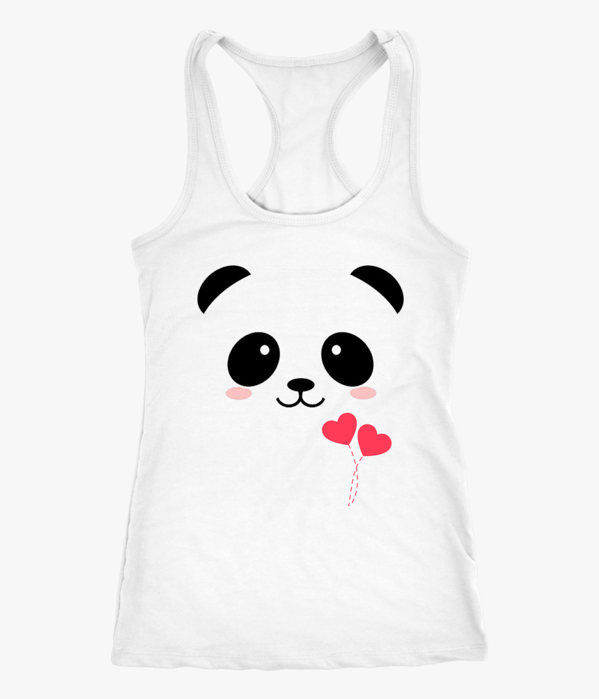 Load Image Into Gallery Viewer, Cute Panda Heart Next - Active Tank, HD Png Download, Free Download