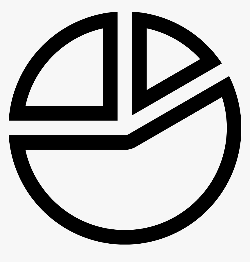 Pie Chart Icon Vector , Png Download - Pie Chart Vector Icon, Transparent Png, Free Download