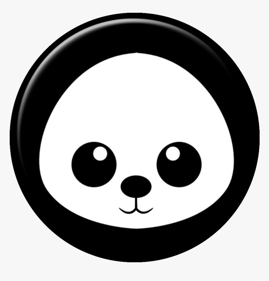 Cara Panda Piscando Png, Transparent Png, Free Download