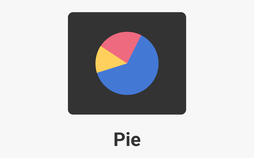 Pie Chart Example - Graphic Design, HD Png Download, Free Download