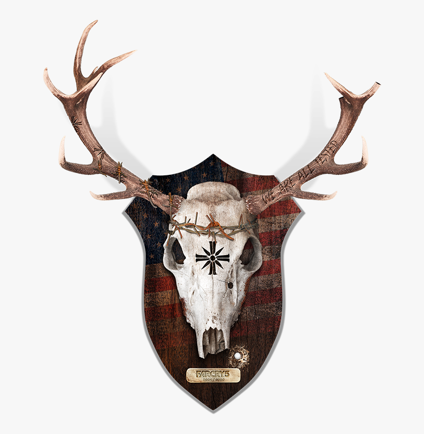 Deer Skull Png, Transparent Png, Free Download