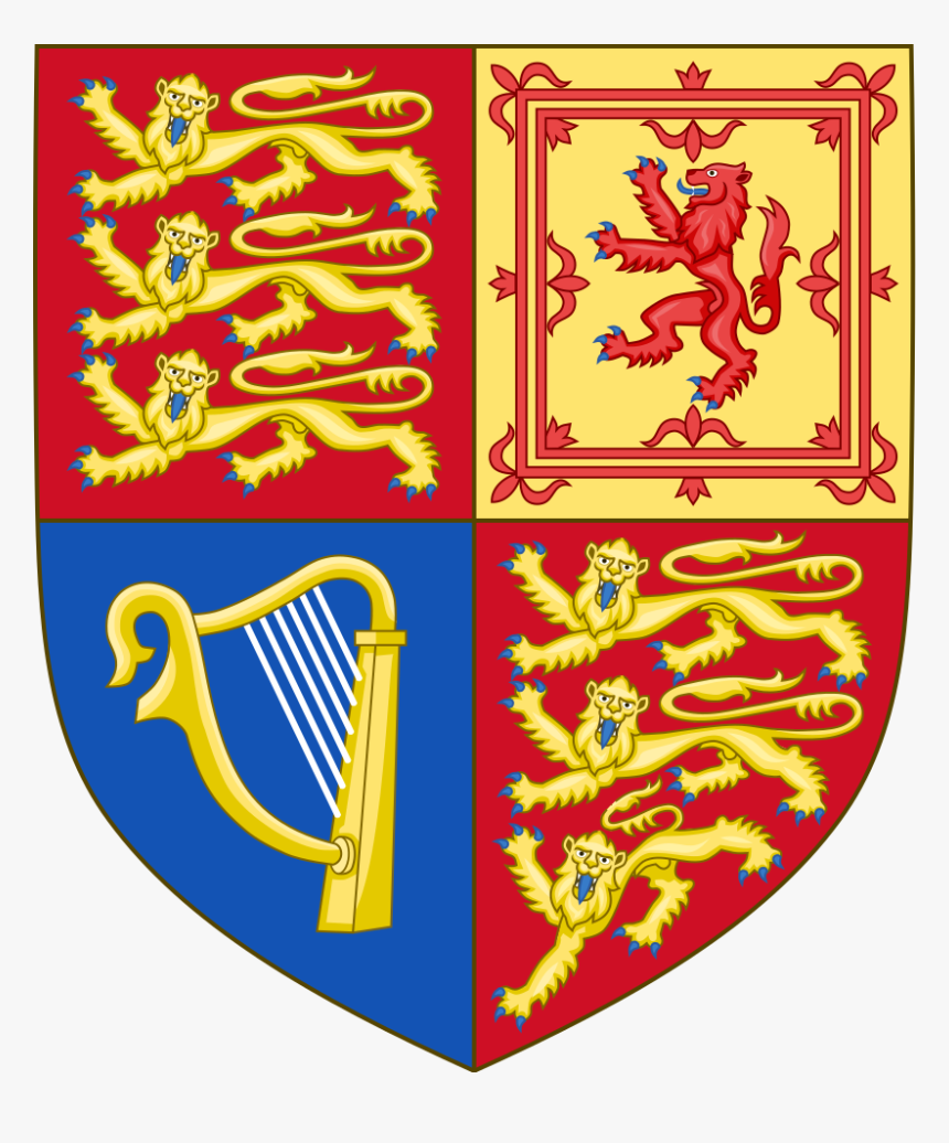 Emblem Of The British Patriotic League - Uk Coat Of Arms Shield, HD Png Download, Free Download