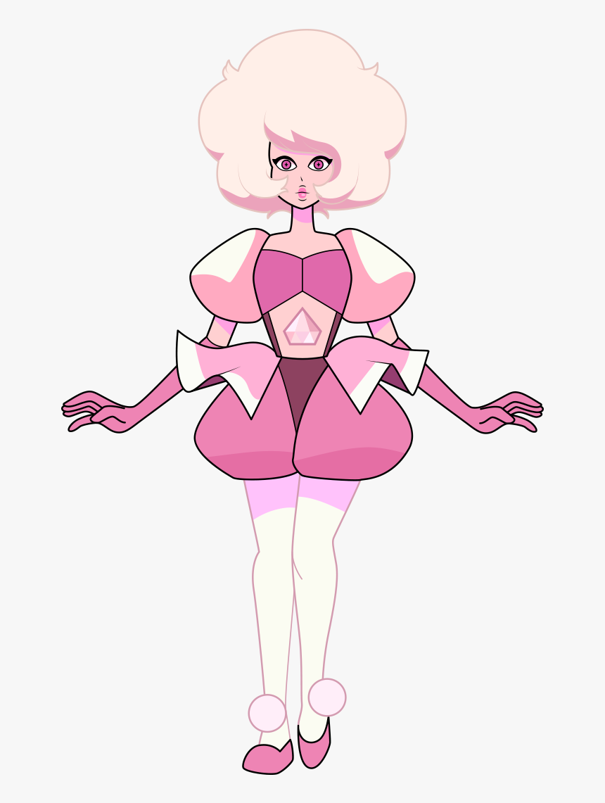 Transparent Cartoon Diamond Png - Fanart Steven Universe Pink Diamond, Png Download, Free Download