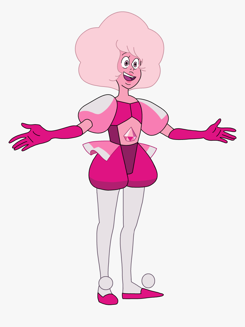 Pink Diamond T-posing - Pink Diamond Steven Universe Characters, HD Png Download, Free Download