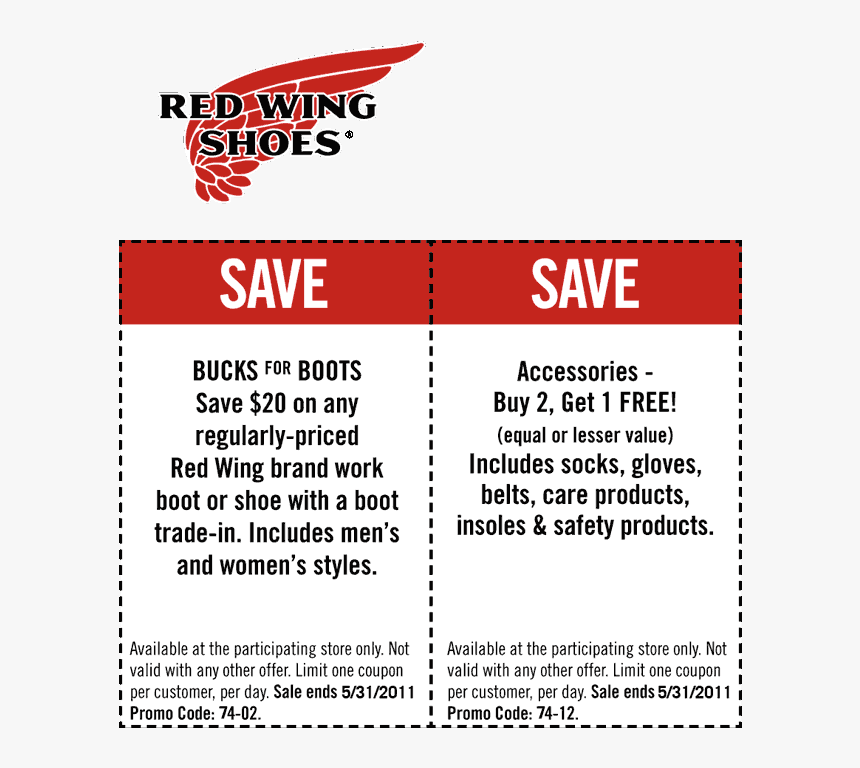 red wing boots coupon