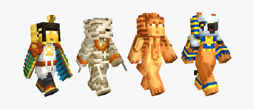 Minecraft Egyptian Mythology Skins, HD Png Download, Free Download