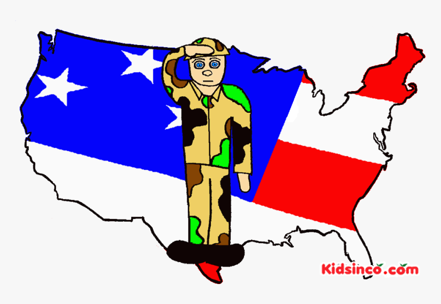 Kids Clip Art Panda - Patriotism For Kids, HD Png Download, Free Download