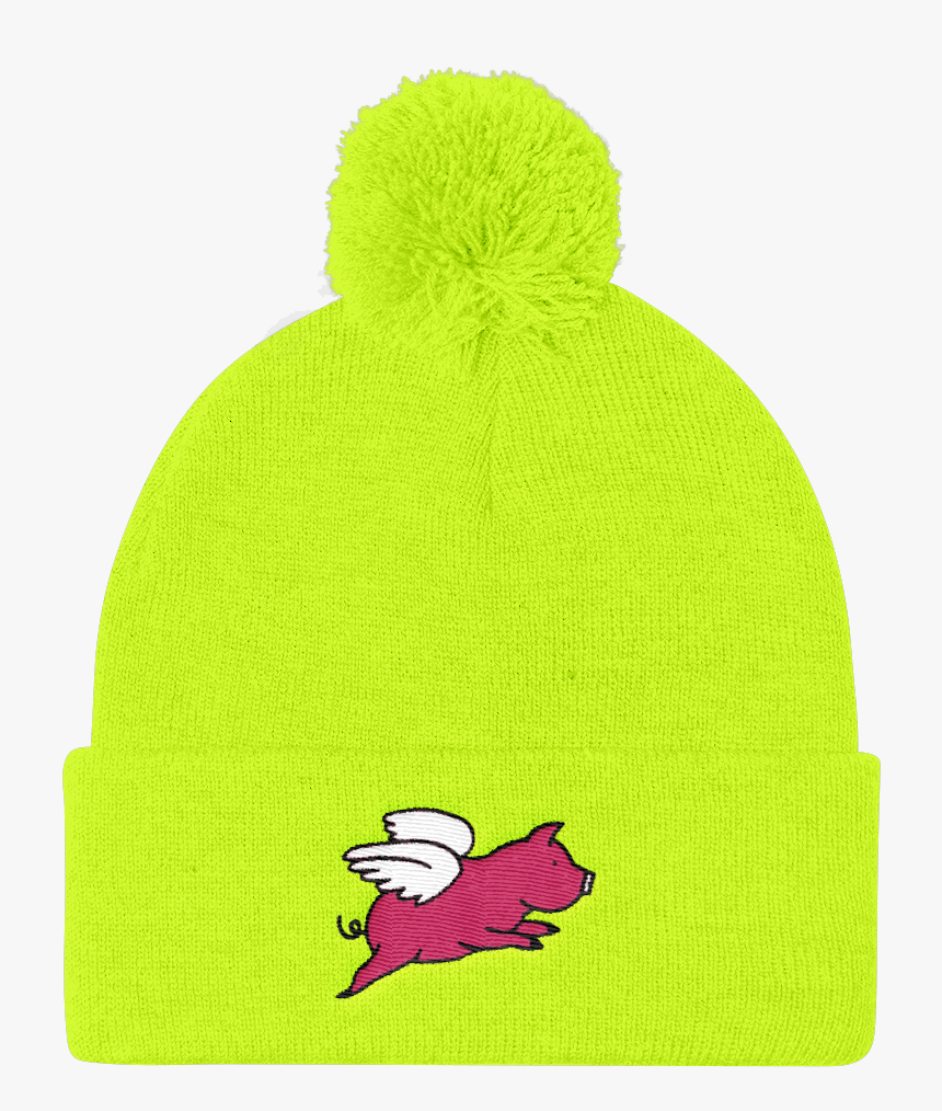 Flying Pig Beanie Swish Embassy - Beanie, HD Png Download, Free Download