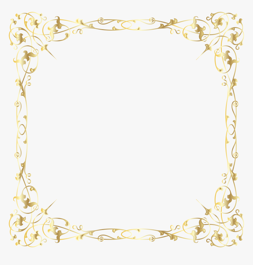 Decorative Border Png, Transparent Png, Free Download